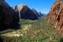 Zion_0632_AngelsLanding * Valley Floor and Red Arch Mountain * 3008 x 2000 * (2.18MB)